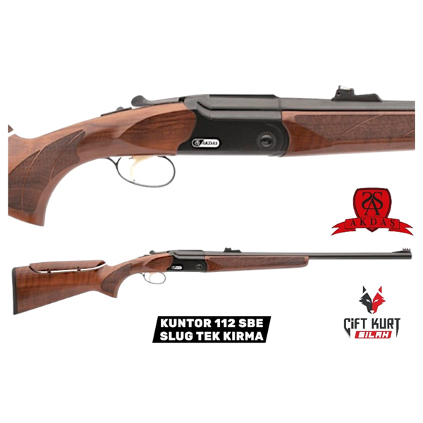 AKDAŞ KUNTOR 112 SBE SLUG TEK KIRMA YİVSİZ AV TÜFEĞİ